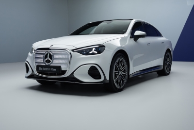 De elektrische Mercedes C-klasse rijdt 760 kilometer